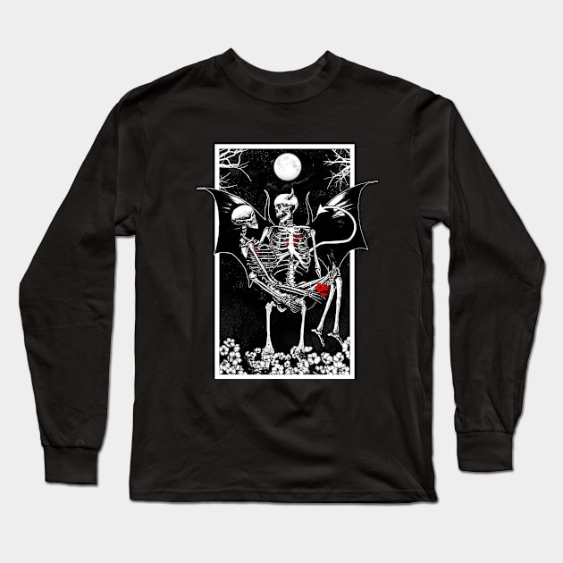 Love is the Devil Long Sleeve T-Shirt by JumoArt